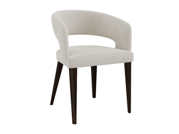 BETA - Fabric chair with armrests by DÔME DECO - view 2